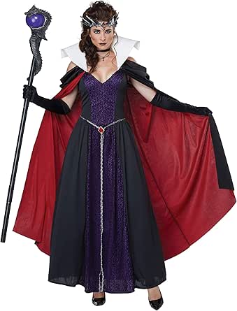 California Costumes Women's Evil Storybook Queen - Adult Costume Adult Costume, Black/Purple, Extra Large