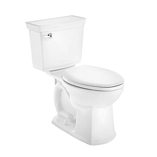American Standard 203AA104.020 Ultima VorMax Right Height Elongated 1.28 GPF Toilet without Seat, White, 2 Piece