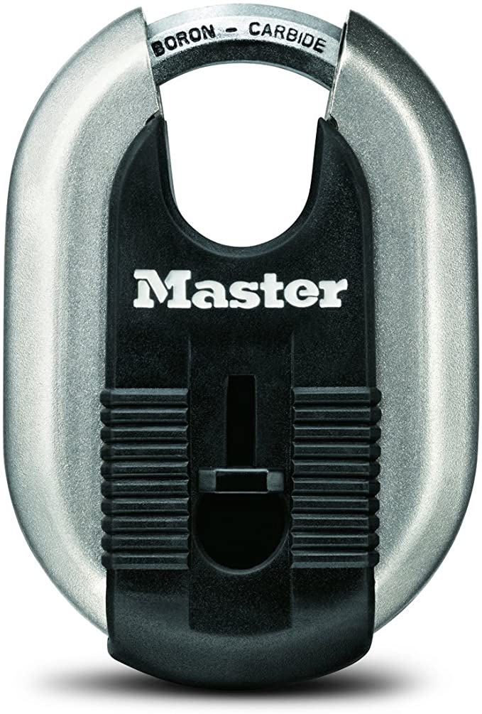 Master Lock Padlock, Magnum Stainless Steel Lock, 2-5/16 in. Wide, M187XKAD