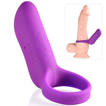 Utimi Cock Ring Vibrating Penis Ring Clitoris Stimulator for Harder Erection with 7 Vibration Modes Sex Toy for Men and Couples