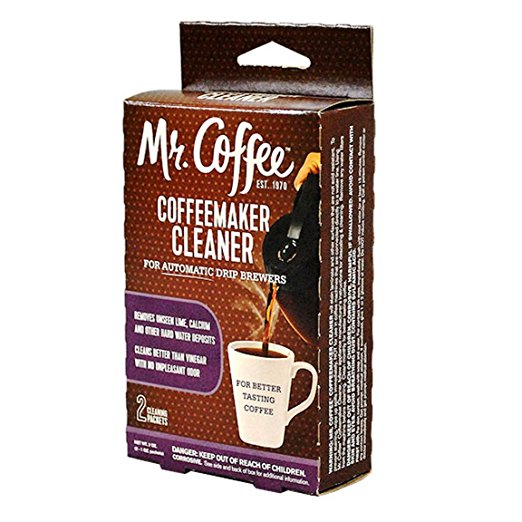 Mr. Coffee Coffeemaker Cleaner - For All Automatic Drip Units ,pack of 2