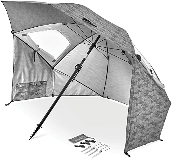 Sport-Brella Premiere UPF 50  Umbrella Shelter for Sun and Rain Protection (8-Foot)