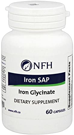 Nutritional Fundamentals for Health Iron SAP 60 caps
