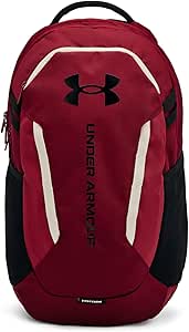 Under Armour Unisex-Adult Hustle 6.0 Backpack, (625) Cardinal/Cardinal/Black, One Size Fits Most