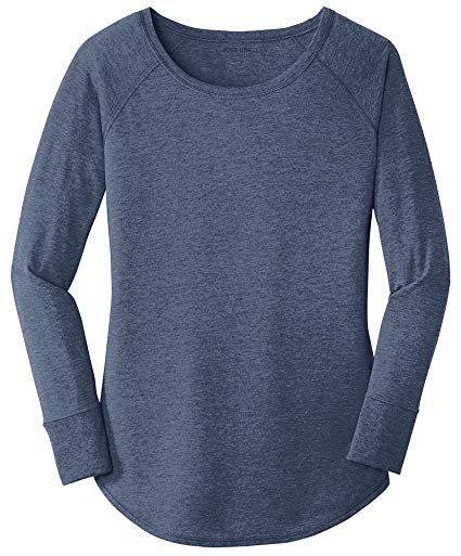 Joe's USA Ladies Perfect Blend Long Sleeve Tunic in Sizes XS-4XL