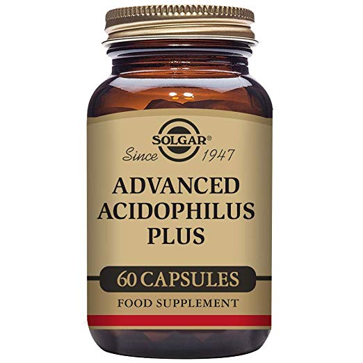 Solgar – Advanced Acidophilus Plus, 60 Vegetable Capsules