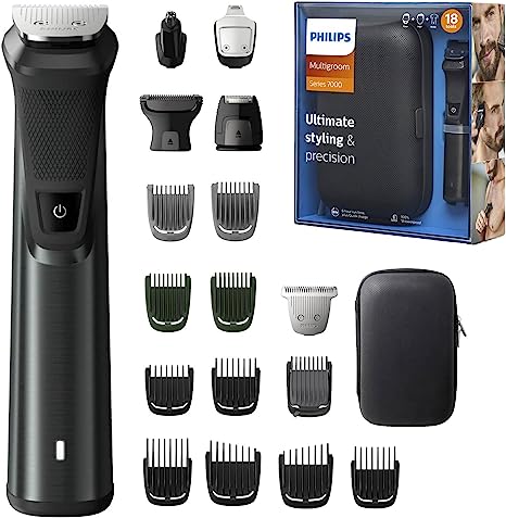 Philips MG7785/20 Multig Room Series 7000 18 in 1 Trimmer for Face and Body Oil