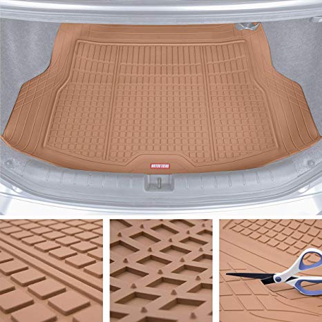 Motor Trend Premium FlexTough All-Protection Cargo Mat Liner – w/Traction Grips & Fresh Design