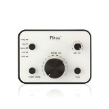 Fifine M-16 USB Audio Adapter External Sound Card Sound Box and Audio Mixer for Microphone Real Time Musicsinging Recording Pc Computer Karaokerecordingand Android Smart Phone and Iphone White