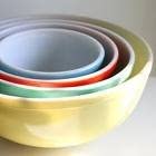 Pyrex 400 Series 4-Piece Mixing Bowls Set, Multi-color