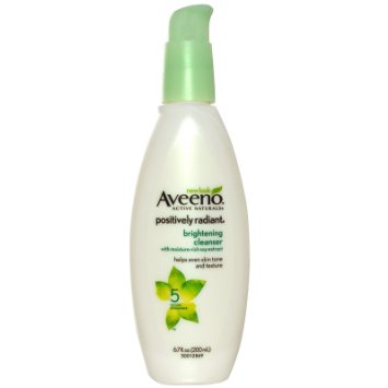 Aveeno Brightening Cleanser 6.7 FL OZ