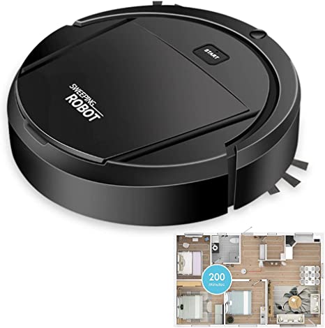 Robot Vacuum cleaner,sweeping robot,cleans hard floors to medium-pile carpets,Integral memory multiple cleaning modes vacuum best for pet hairs