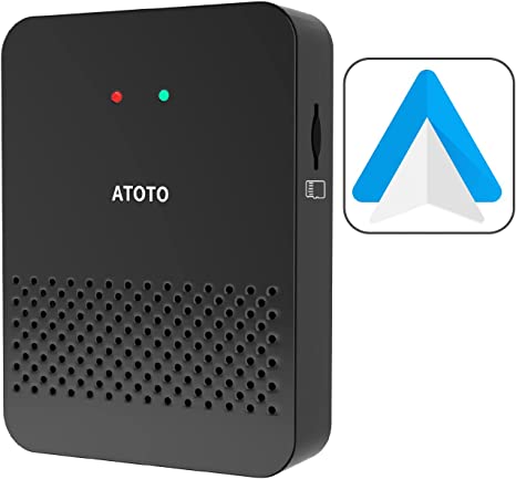 [2023 New] ATOTO AD3AA-B Wireless Android Auto Adapter, Convert Wired to Wireless for Factory Wired Android Auto or Aftermarket Head Unit, 5G WiFi, Plug & Play, Auto Connect, Online Upgrade