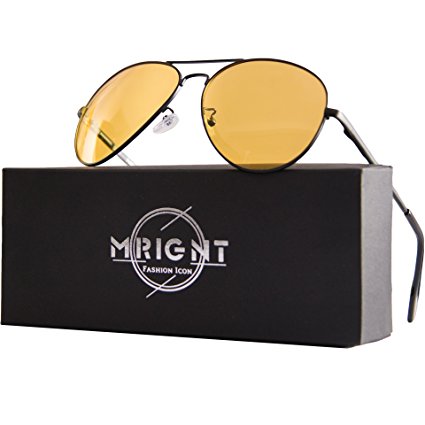 Men Military Classic Aviator polarized Sunglasses UV400 with A Sunglasses Case…