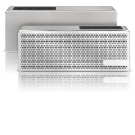 Photive Blade Portable Wireless Bluetooth Speaker 8 Hour Battery Aluminum Housing- Silver