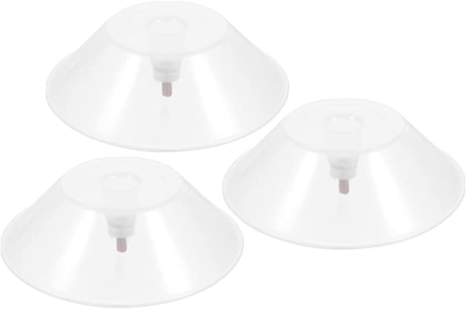 DOITOOL 3 Pcs Plastic Range Hood Oil Cup Replacement Oil Catcher Collecting Cup Kitchen Stove Ventilator Oil Bowl Range Hood Accessories