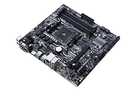 ASUS Prime B350M-A/CSM AMD Ryzen AM4 DDR4 HDMI DVI VGA M.2 USB 3.1 mATX B350 Motherboard