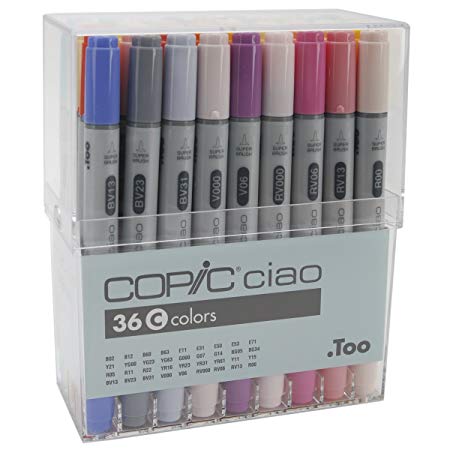 Copic Marker Copic Ciao Markers Set of 36, Color Set C