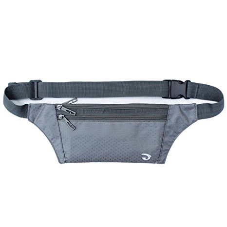 Ultrathin Casual Outdoor Sport Polyester Stealth Small Running Travel Waist Fanny Bag Pack