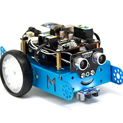 Makeblock mBot 1.0 Kit - STEM Education - Arduino - Scratch 2.0 - Programmable Robot Kit for Kids to Learn Coding, Robotics and Electronics (2.4G Version - School Prefer)