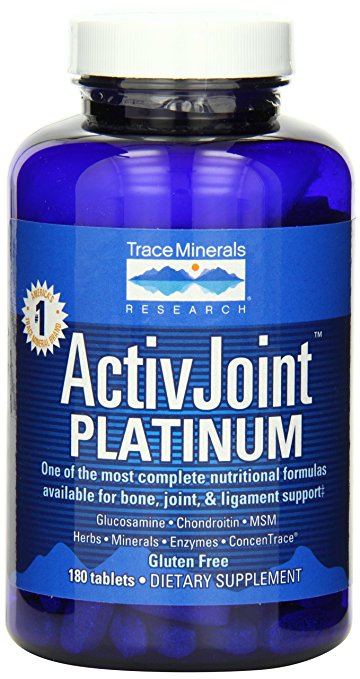Trace Minerals Active Joint Platinum, 180 Tablets