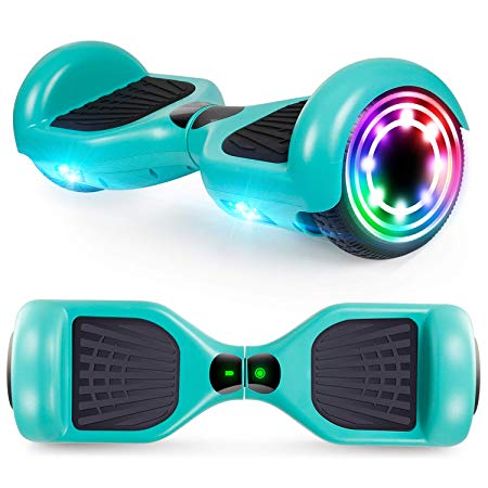 CBD Hoverboard for Kids, 6.5" Electric Self Balancing Scooter, Hoverboard with Bluetooth Speaker and LED Lights for Adults, UL 2272 Certified Hover Board