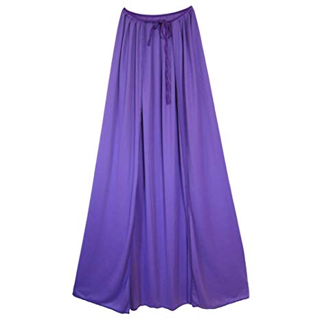 SeasonsTrading 48" Adult Purple Cape ~ Halloween Costume Party Dress Up