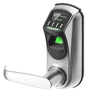 ZKTeco L7000-U OLED Display Keyless Biometric Fingerprint Door Lock Fingerprint   Password  Key(Support Query Door Open Logs & USB Flash Disk)