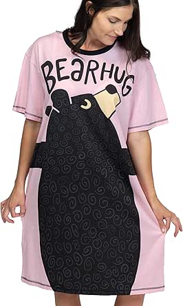 Lazy One Nightshirts for Women, Cute Nightgown for Women, Animal Designs