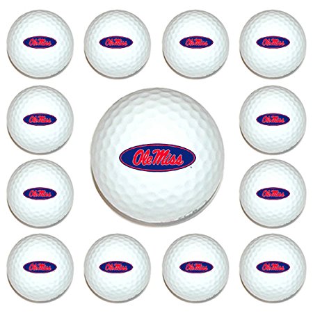 NCAA Golf Balls, 12 Pack