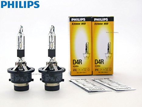 PHILIPS D4R 4300K OEM Replacement HID bulbs (# 42406) - Pack of 2 by ALI