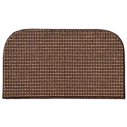 Garland Rug Berber Colorations Kitchen Slice Rug, 18-Inch by 30-Inch, Mocha