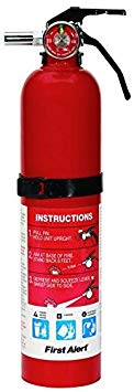 First Alert HOME1 Abc 2.5 Pound Rechargeable Fire Extinguisher - HOME1-1-a B:C - 10 -Year Warranty, 1 Pack