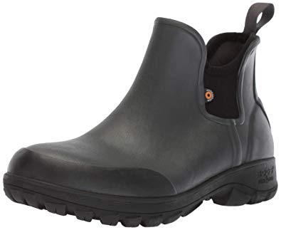 Bogs Men's Sauvie Slip On Low Height Chukka Rain Boot