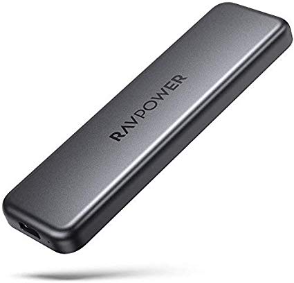 RAVPower Mini External SSD Hard Drive 512GB Portable SSD USB-C Solid State Flash Drive, Up to 540MB/s, NAND Flash & USB 3.1 Gen 2 Interface, ATA Lock