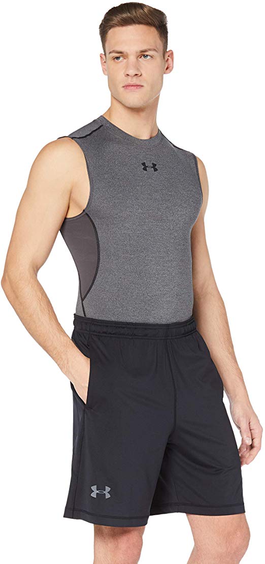 Under Armour Men's Raid 8 Men's Sports Shorts Loose Sports Shorts with 4-Way Stretch Fabric