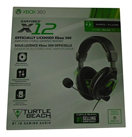 Turtle Beach Ear Force X12 Gaming Headset and Amplified Stereo Sound - Xbox 360