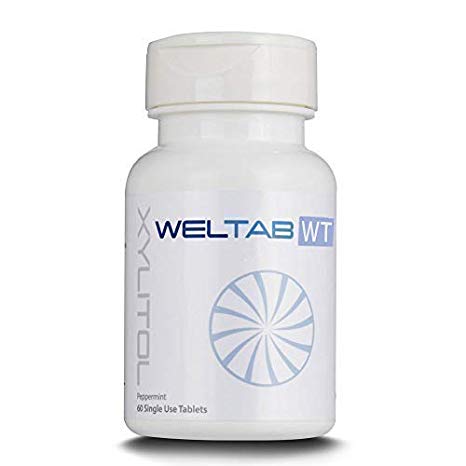 WELTAB Water Flosser Tablets Compatible With Waterpik Whitening Water Flosser, 60 Count, Peppermint