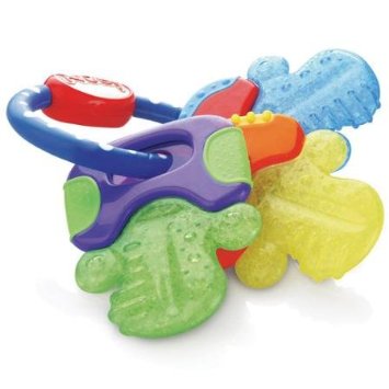 Nuby Icybite Hard/Soft Teething Keys - 2Pack