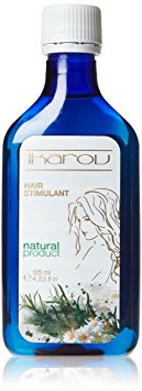 Hair Stimulant for Growth & Strength - With Essential Oils - Bergamont, Ylang Ylang, Lavender - 125ml by Ikarov