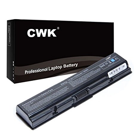 CWK Long Life Replacement Laptop Notebook Battery for Toshiba Satellite L555-S7918 L555-S7929 L555-S7945 L555D-S7005 L555D-S7006 L555D-S7909 L581 L585 L486 P300 U405 M200