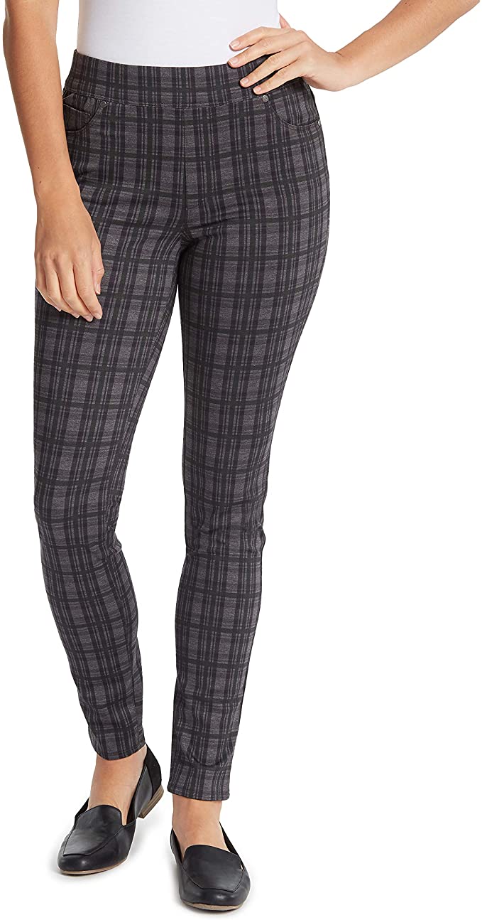 Gloria Vanderbilt Women's Avery Slim Pull on Pant