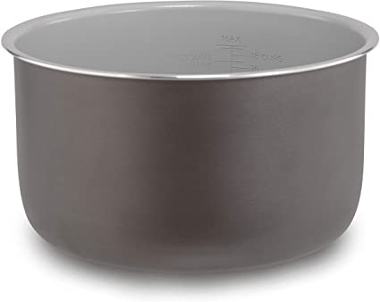 Ninja 102FY300 Foodi Nonstick Ceramic Coated Inner Pot, with 6.5 Quart Capacity, and a Gray Finish