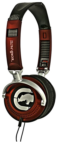 Marc Ecko Unltd EKU-MTN-RD Motion Over-the-Ear Headphones (Red)