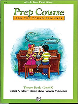 Alfred's Basic Piano Prep Course Theory, Bk C: For the Young Beginner (Alfred's Basic Piano Library)