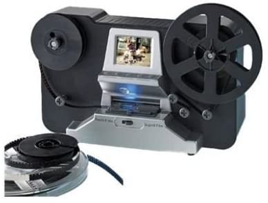 Winait Film Scanner 5"&3" Reel 8mm Super 8 Roll Digital Converter 1080P 2.4''LCD