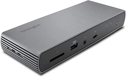 Kensington SD5780T Thunderbolt 4 Dual 4K Docking Station with 96W Power Delivery & SD Card Reader, HDMI & Thunderbolt 4 Ports for Windows and MacBooks (K33040NA)