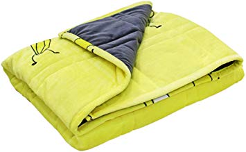 Pine and River Ultra Plush Weighted Blanket (Banana Dance, 5)