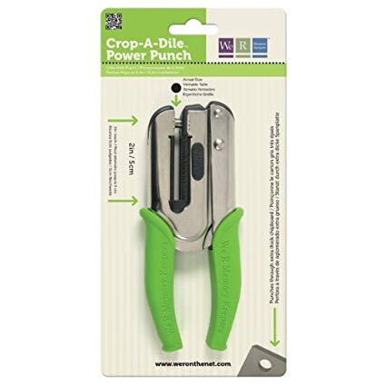 Crop-A-Dile 1/4-inch We R Memory Keepers Power Punch by We R Memory Keepers
