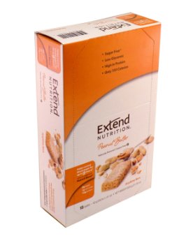 Extend Bar, Peanut Butter 1.41 oz. Bars (Pack of 15)